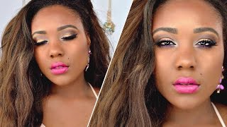 Spring Makeup Tutorial 2015 I Pop Of Color Makeup Tutorial + Bold Pink Lips