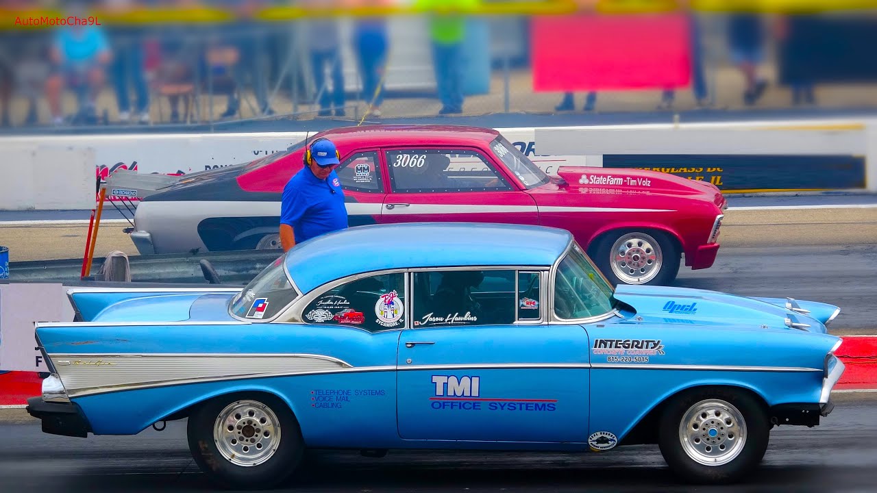 Bracket Racing Muscle Cars at Byron Dragway