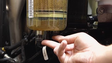 Pre-Trip HD Engine Inspection of Fuel Water Separator Training Video