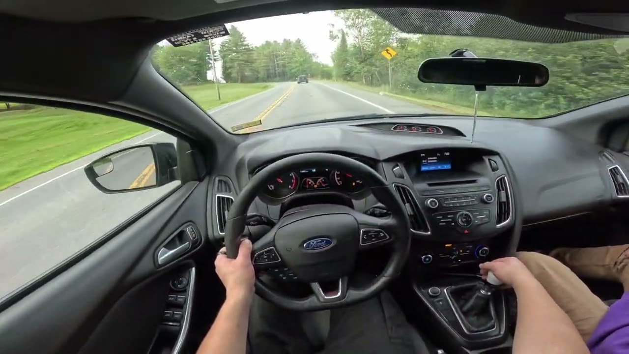 POV Drive RAW TURBO SOUNDS From 2016 Ford Focus ST