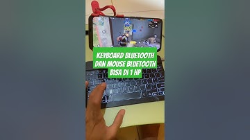 keyboard bluetooth dan mouse bluetooth bisa di 1 hp#keyboard #mouse #bluetooth #wireless #hp #gaming