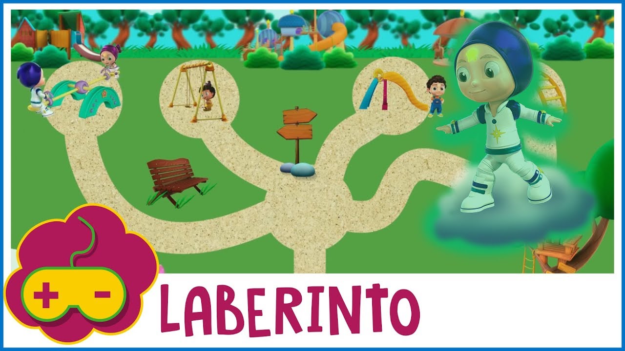 JUEGOS PARA NIÑOS | Laberinto: En el parque | Juegos - YouTube