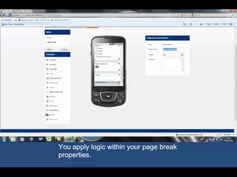 Intelligent flow of questions with WorkMobile