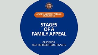 Stages of a Family Appeal (Appellant)