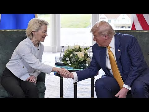 აშშ სა და ევროკავშირს შორის სავაჭრო შეთანხმება გაფორმდა