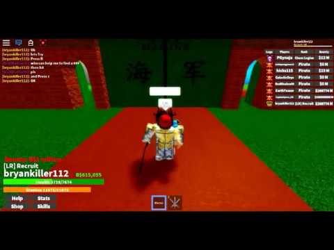 Easy way to kill Main Marine Roblox One Piece Bizarre Adventure - YouTube