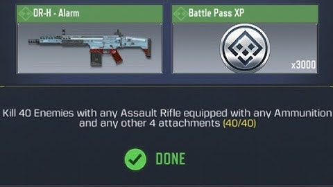 COD Kill 30 Enemies with any Assault Rifle equipped with any Ammunition and any Other 4 attachments