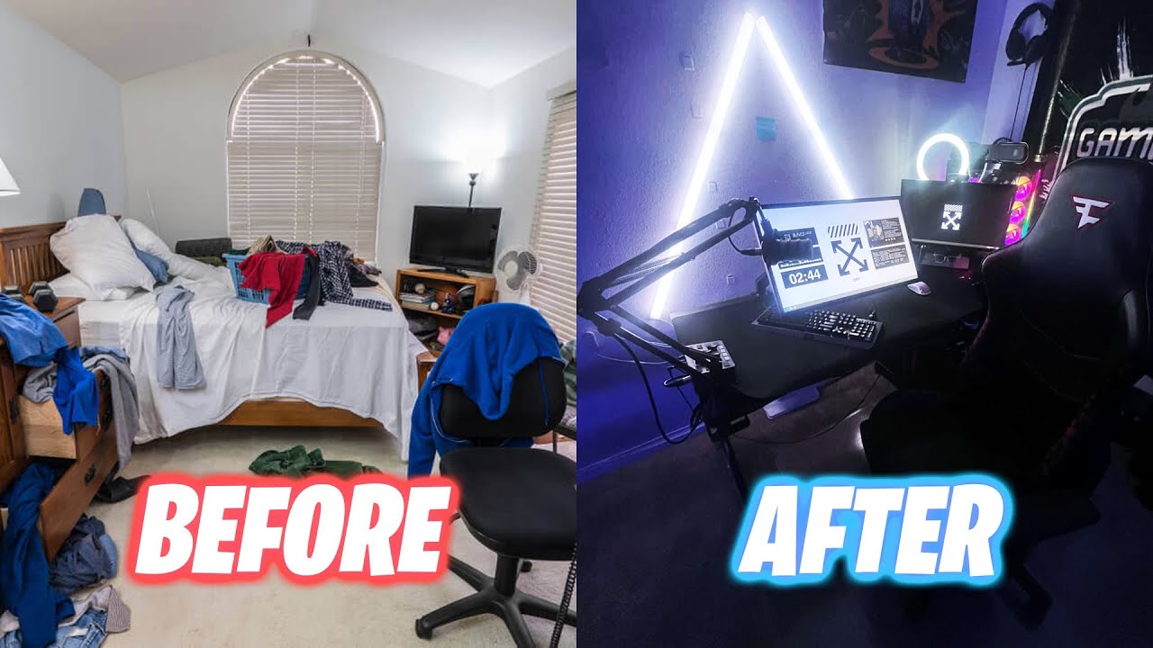 TRANSFORMING my room into my DREAM GAMING ROOM | Part 1