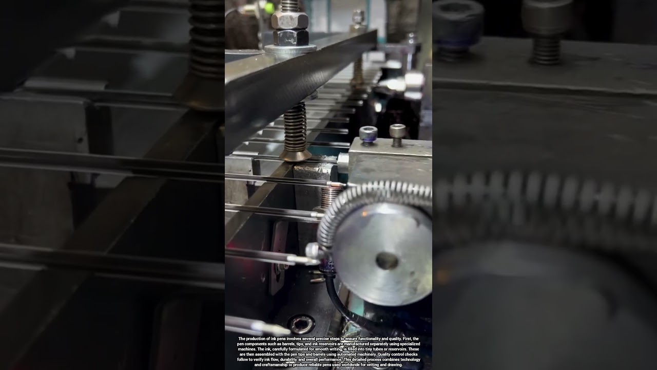 How Ink Pens Are Made: Detailed Steps in the Production Process