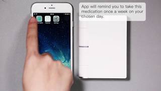 Memo Box Smart Pill Box Tutorial: How to Customize Alarm for Meds Taken Weekly screenshot 5