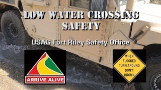 Low Water Crossing Safety PSA