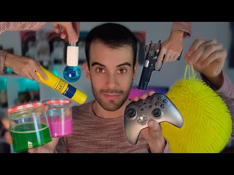ASMR para PERSONAS que se ABURREN FACILMENTE (+40 Triggers)