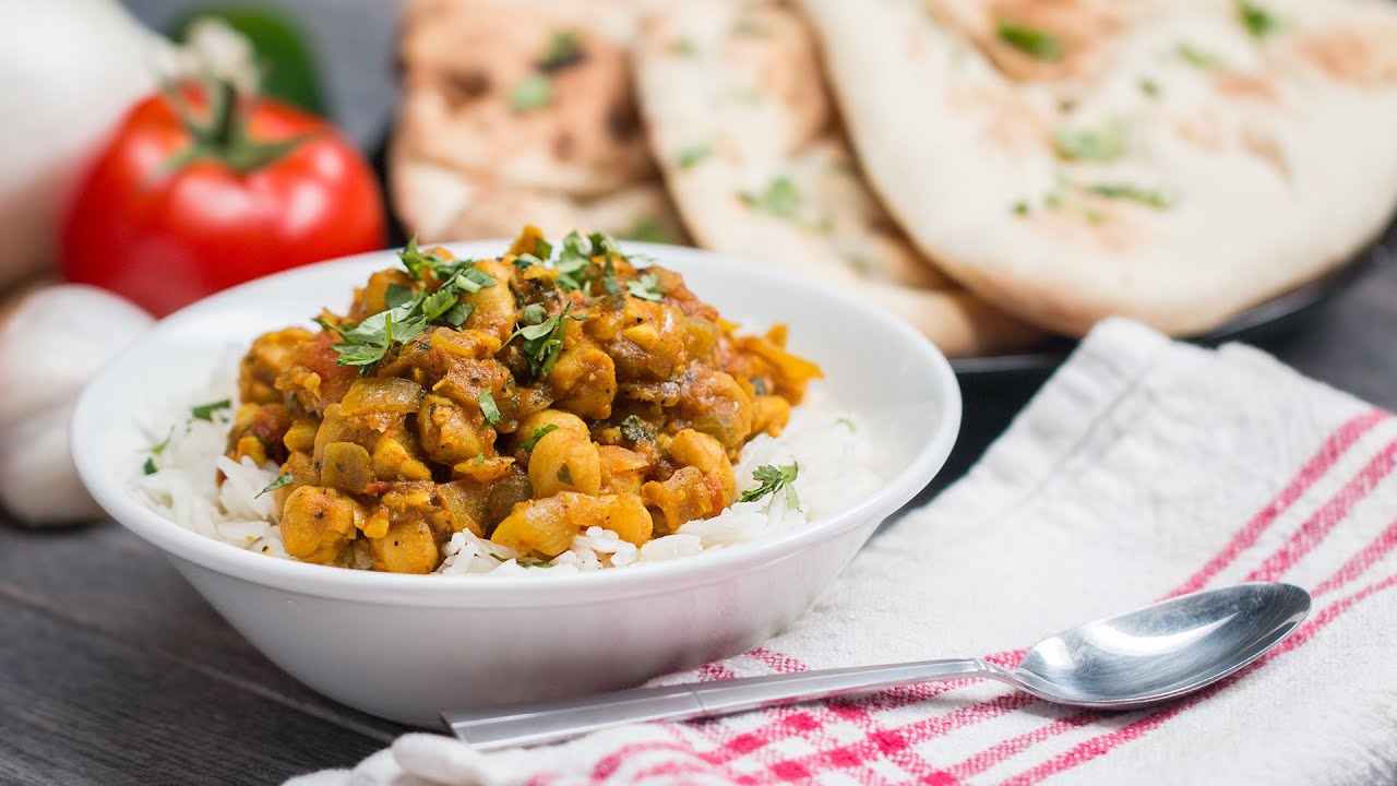 Easy Chickpea Curry (Channa Masala) YouTube