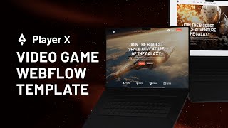 Player X - Gaming Webflow Template | BRIX Templates