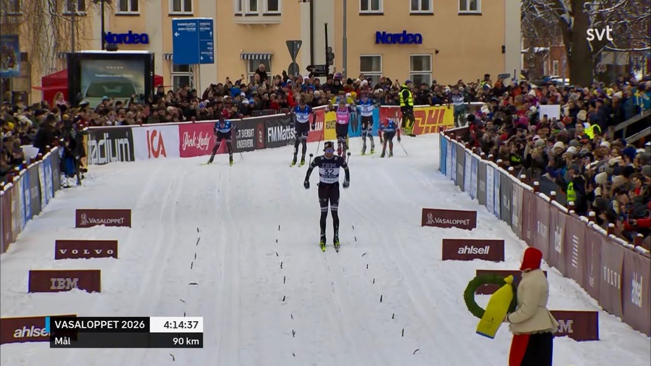 Vasaloppet 2026 - Sista 5 Kilometrarna