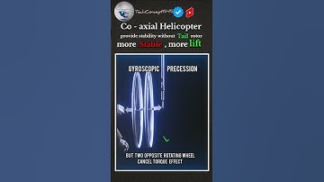 Really genius for helicopters | co axial #engineering #physics #experiements