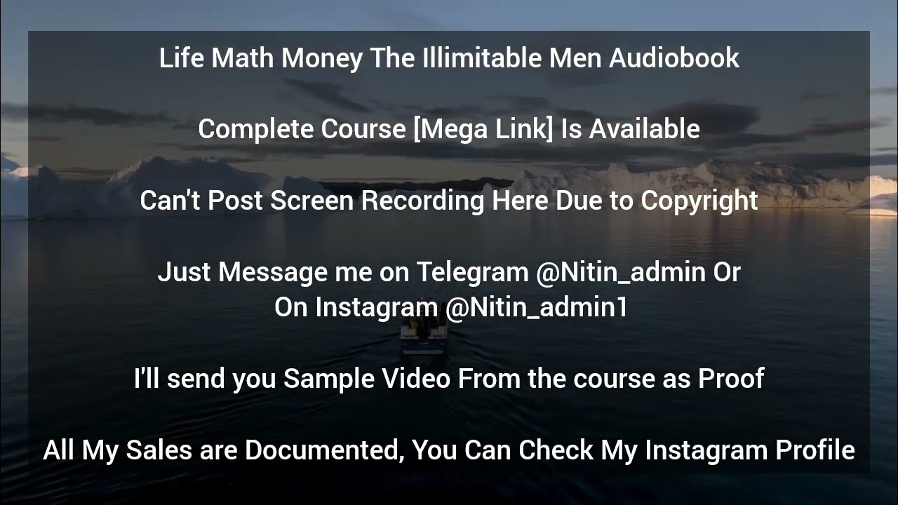 Life Math Money The Illimitable Men Audiobook 