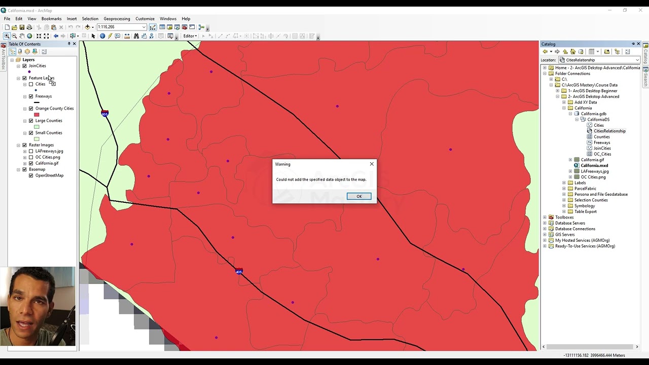 ArcMap Relationship Class