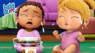 Baby Alive en Español  ¿Dónde se han ido todas las galletas?   Dibujos Animados Para Niños