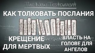 Как понимать послания Нового Завета (Гордон Фи "Как читать Библию и видеть всю её ценность" 3-4 ч.)