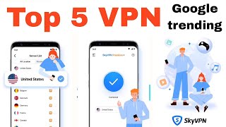 Top 5 VPN App For Android | Playstore Trending | Best screenshot 4