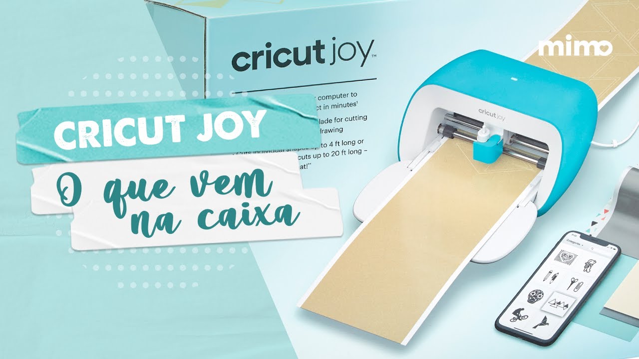 Equipamento de Recorte Cricut Joy - Mimo Crafts - Muito além do
