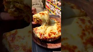 Making A Cheese Blast Pizza Sandwich
