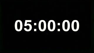5 hour timer | 5時間タイマー