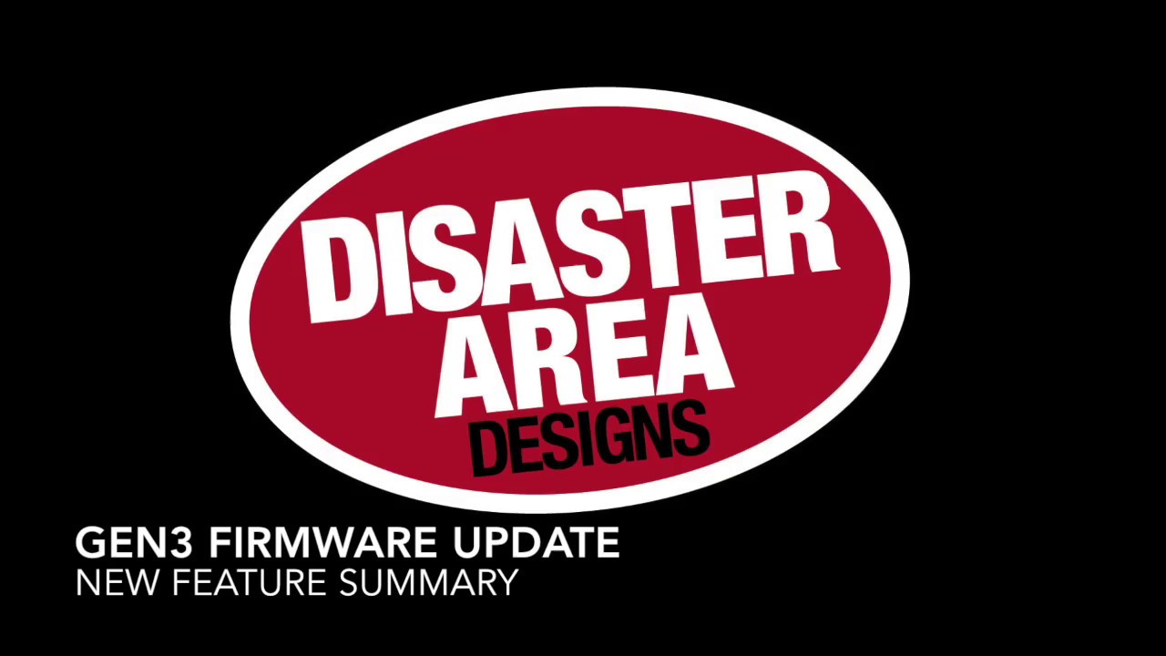 Gen3 Firmware Update June 2017 - YouTube