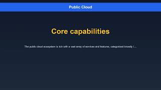 Public Cloud Explained