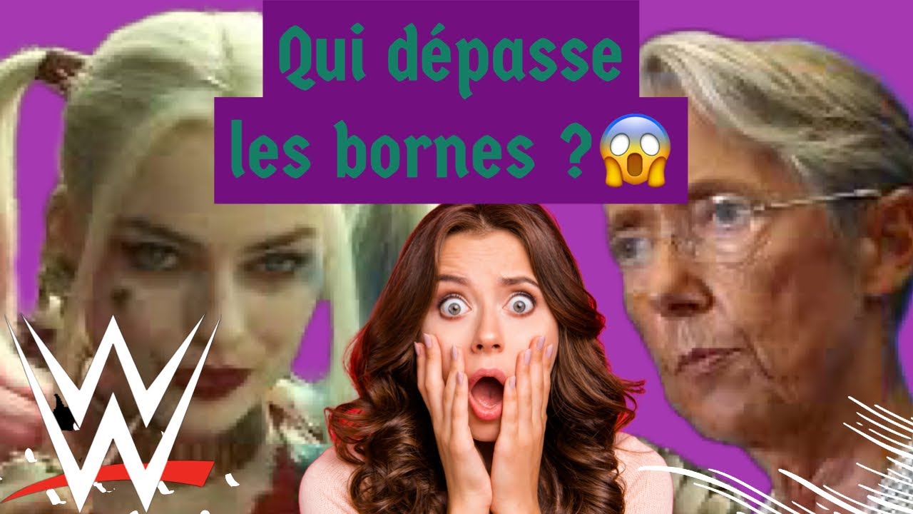 Harley Quinn contre Élisabeth Borne: qui depasse les bornes? - YouTube