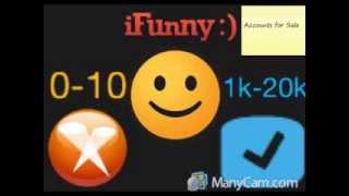 iFunny Accounts for Sale ~ 0-10 Features and/or 1k-20k Subscribers!