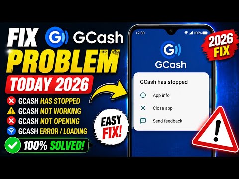 Fix GCash problem today 2026 | GCash not working | GCash not opening | GCash problem 