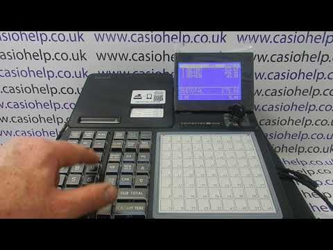 E026 Error Code Casio SR-C4500 Cash Register