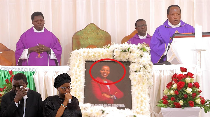 SABABU YA KIFO CHA MBUNGE SHOGO CHATAJWA KANISANI, WAOMBOLEZAJI WAMWAGA MACHOZI "AMEACHA MAPACHA"