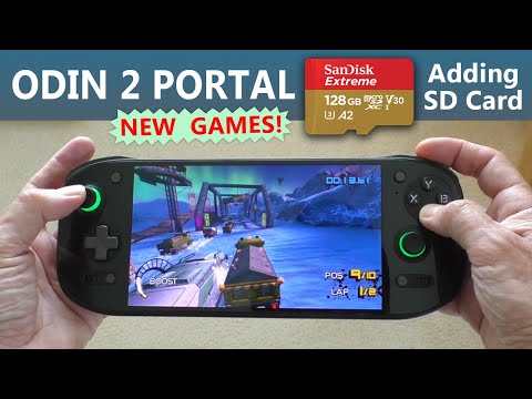 NEW ODIN 2 PORTAL Gameplay PSP And 3DO Adding SD Card 