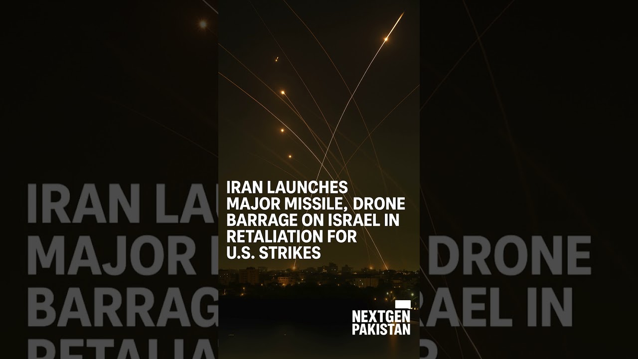 Iran launches major missile, drone barrage on Israel in retaliation for U.S. strikes