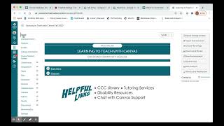 How to Share and Import a Canvas Course Module to the Commons