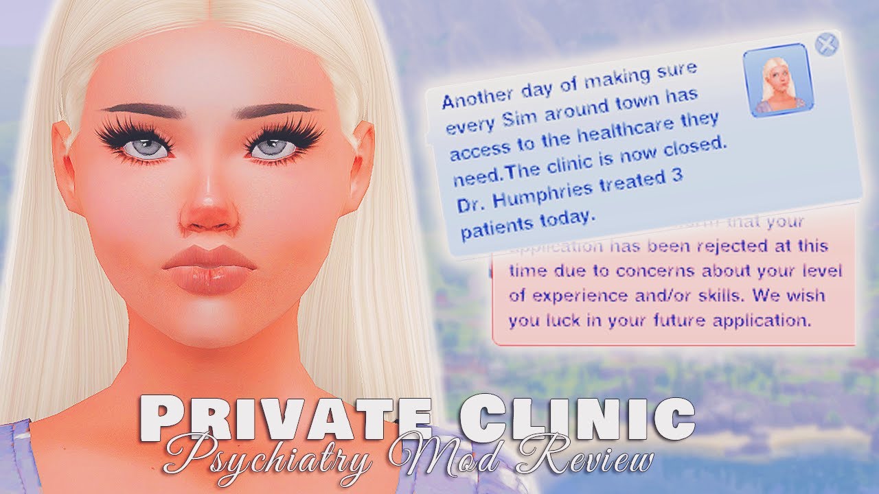 PRIVATE CLINIC MOD (NEW CAREER, REHAB, AND MORE!)//THE SIMS 3//MOD ...