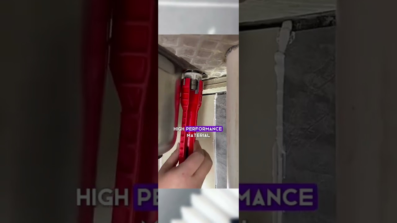 Must-have multi-function sink wrench for tight spaces! 