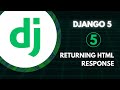 Django Course - #05 Returning HTML as response