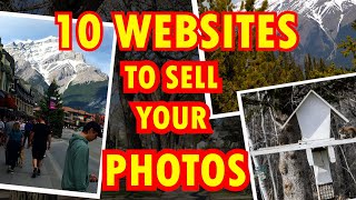 The 10 BEST WEBSITES to sell your photos or Creative Products