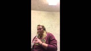 CB Oboe Playing Exam #3 Spring 2016