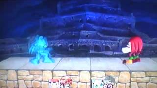 SSBB Hacks: Chaos 0 vs Knuckles