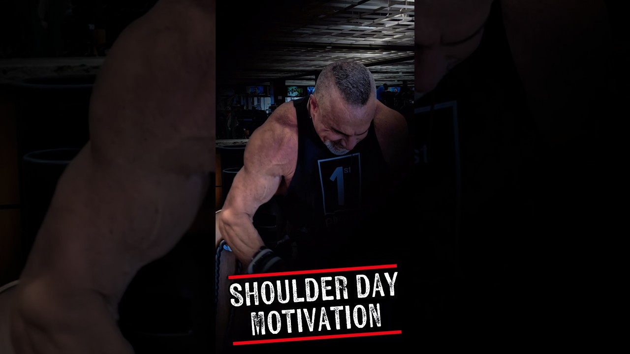 THE SHOULDER DAY MOTIVATION #MOTIVATION #shoulders #workout