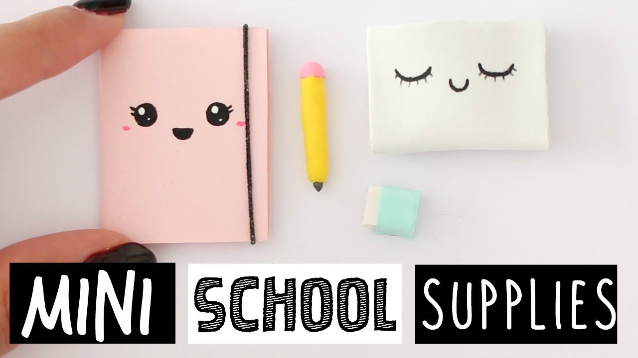 4-diy-real-mini-school-supplies-cute-easy-youtube