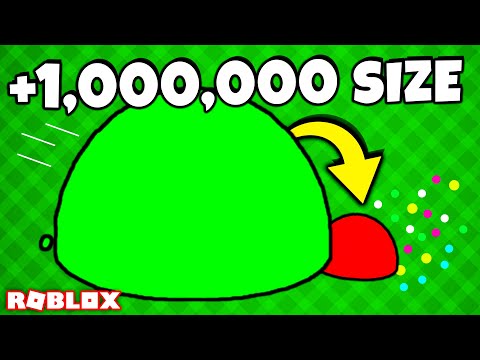 I BECAME MAXIMUM SIZE in BLOB EATING SIMULATOR (Roblox)