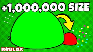 I Became Maximum Size In Blob Eating Simulator Roblox