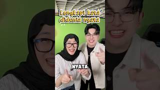 Lengkapi kata di dunia nyata #gamer #roblox #family #familyvlog #gaming