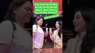 Mukhang Susunod Sa Yapak Sa Ate Sara  Niya Si Kitty Ahbagay Din Namn Matapang Din protectvpsara
